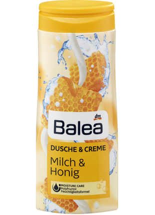 Гель для душу кремовий balea milch & honig мед молоко 300 мл