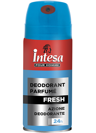 Дезодорант парфюмированный мужской intesa pour homme fresh 150 мл