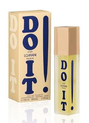 Туалетная вода мужская lomani do it! 100 мл