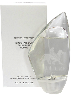 Туалетна вода чоловіча nikos parfums sculpture (тестер), 100 мл
