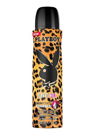Дезодорант парфумований жіночий playboy play it wild 150мл.