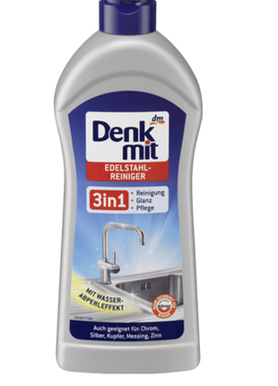 Засiб для блискучих поверхонь denkmit 300мл.