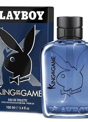 Туалетна вода чоловіча playboy king of the game 100мл.