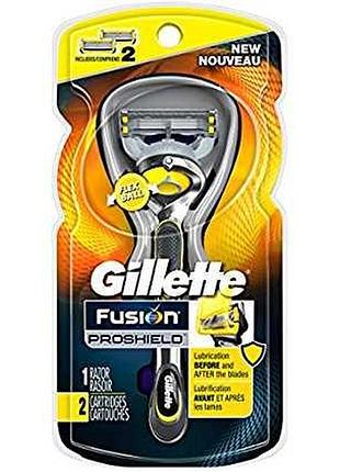 Станок для гоління gillette fusion proshield +1катрідж.