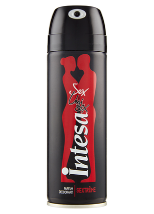 Дезодорант парфумований для чоловіків і жінок intesa sex unisex sextreme 125мл.