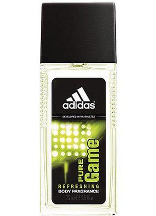 Освіжаючий спрей для тіла adidas pure game 75мл