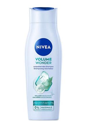 Шампунь для объема волос nivea volume wonder, 250 мл