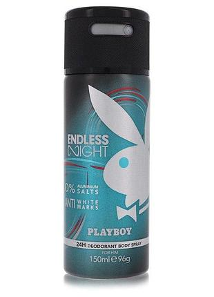 Playboy дезодорант парфумований чоловічий endless night 150 мл
