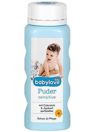 Дитяча присипка babylove sensitive 100 г.