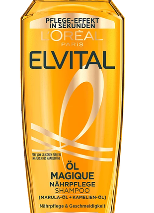 Шампунь для живлення сухого волосся l’oreal paris elvital ol magique 300 мл