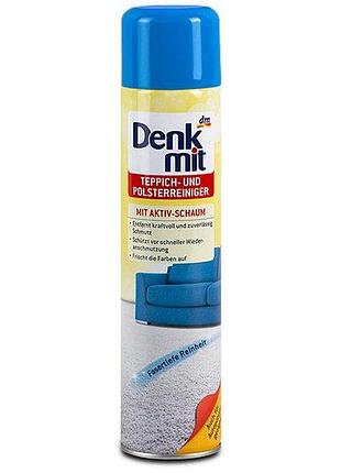 Пена для чистки ковров и мягкой мебели denkmit 600мл.