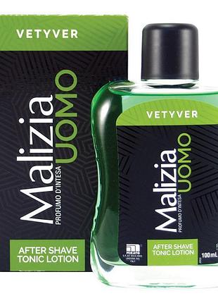 Лосьйон після гоління vetyver malizia uomo 100мл.