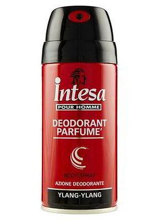 Дезодорант парфумований чоловічий intesa pour homme іланг-іланг 150мл.