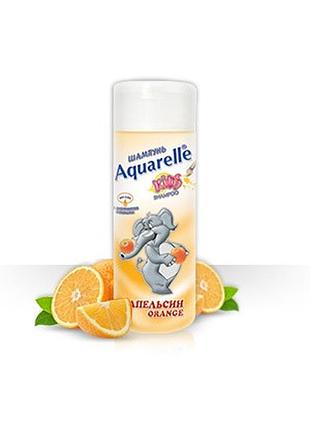 Дитячий шампунь aquarelle kids з ароматом апельсину 200 мл