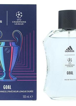 Туалетная вода мужская adidas champions league goal 100 мл