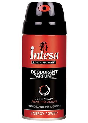 Дезодорант парфумований чоловічий intesa pour homme energy power 150мл.