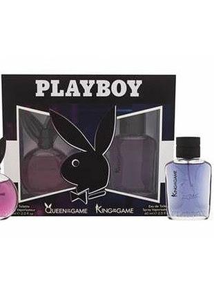 Парфумерний подарунковий набір playboy queen of the game & king of the game