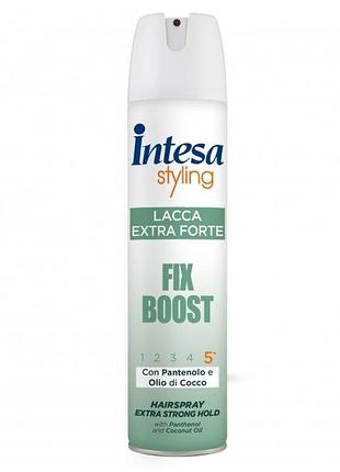 Intesa styling лак для волосся екстрасильної фіксації fix boost 300 мл