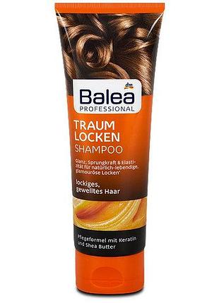 Шампунь для кучерявого і хвилястого волосся balea professional traum locken shampoo 250мл.