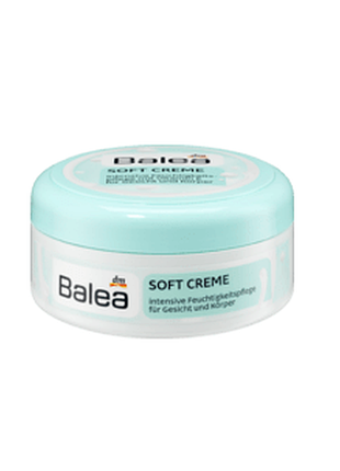 Крем для обличчя і тіла balea soft 250мл. німеччина