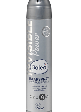 Лак для фиксации тонких волос balea invisible power 300мл.
