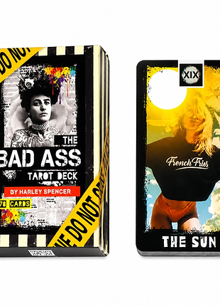 Карти таро хуліганське (bad ass tarot)