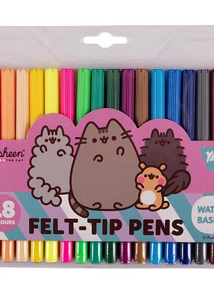 Фломастеры yes 18 цветов pusheen friends