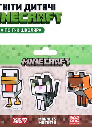 Магниты на холодильник minecraft магниты майнкрафт 3 дизайна es minecraft spring 3 шт (в ассортименте)