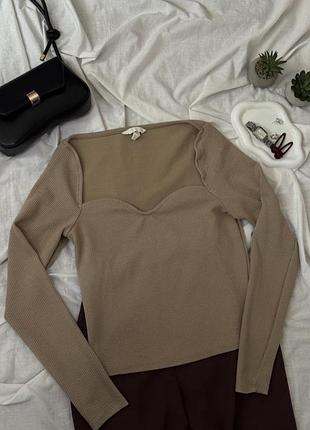 Бежева кофтинка h&m
