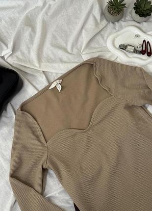 Бежева кофтинка h&m 2