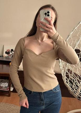 Бежева кофтинка h&m 6