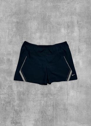 Шорти nike оригінал чорні спортивні шорти найк легкі літні бігові для залу плащові