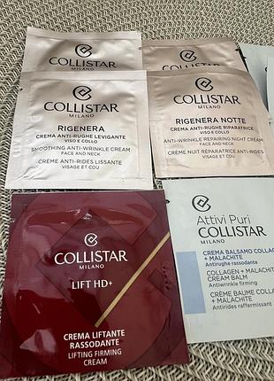 Пробники кремів для обличчя collistar 2