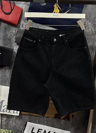 Шорти чоловічі джинсові calvin klein jeans men’s easy fit 5pkt short чорний s