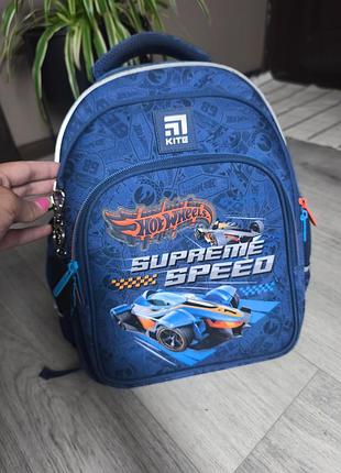 Школьный рюкзак hot wheels