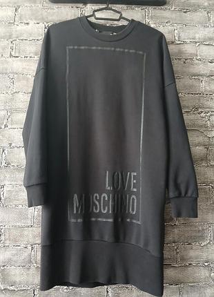 Свитшот - платье   love moschino