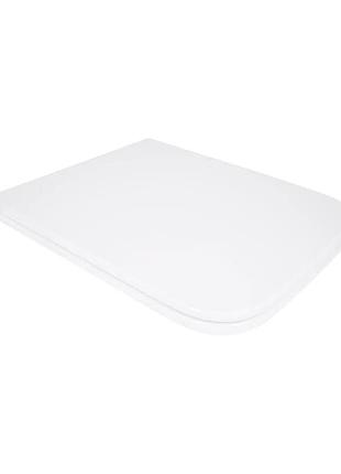 Сиденье для унитаза qtap (gemini 520) 448 x 357 x 38,5 мм, white, с микролифтом, slim duroplast, quick release (qtsc179w49386)