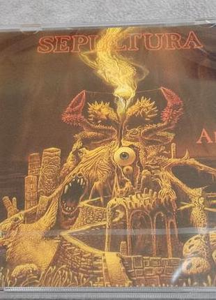 Sepultura — arise. запечатаний фірмовий диск