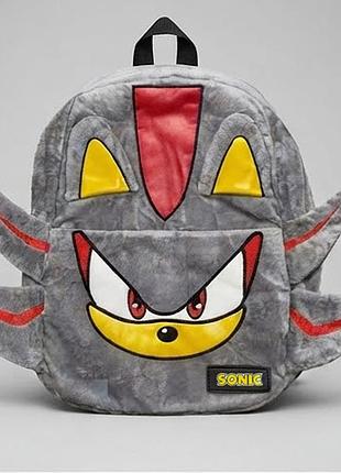 Sonic silver shadow плюшевый рюкзак синий соник шедоу