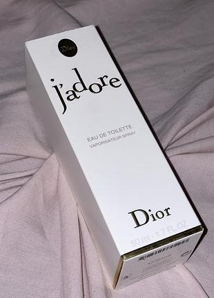 Dior j'adore 50 мл для жінок - оригінал, б/у