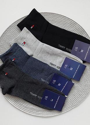 6 пар мужские демисезонные спортивные носки tommy hilfiger 41-44 г