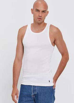Polo by ralph lauren чоловіча ,біла майка футболка оригінал