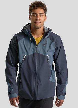 Decathlon quechua чоловіча ,штормова,трекінгова куртка на мембрані 20000 від дощу та вітру