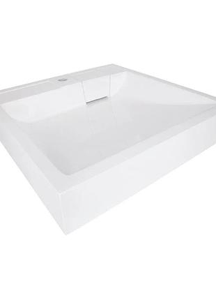 Раковина на пральну машину qtap arvin 595 x 595 x 115 мм, white (qtarv2365whi48575)