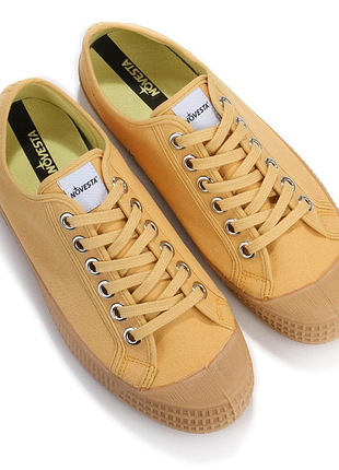 Кеди novesta star master mustard/transparent