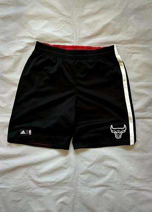 Шорты спортивные с подкладкой adidas x chicago bulls basketball shorts
