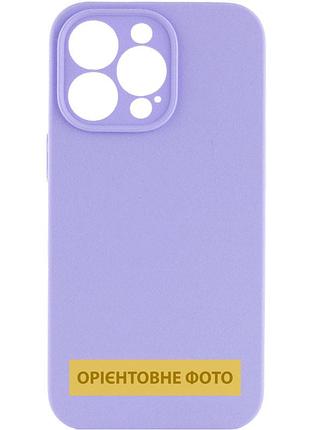 Чехол silk full camera protective (aa) no logo для apple iphone 16e / 17e (6.1") сиреневый / dasheen
