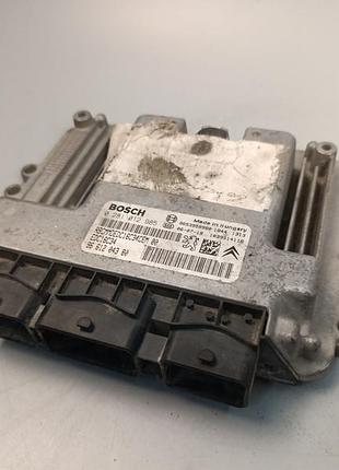 Peugeot citroen 1.6 hdi блок управления двигателем 9653958980 , 0281012985