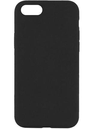Чохол silk full protective (aa) no logo для apple iphone se (2020) / 7 / 8 (4.7") чорний / black