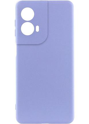 Чехол silicone cover ummi lakshmi full camera (aa) для motorola moto g85 сиреневый / dasheen